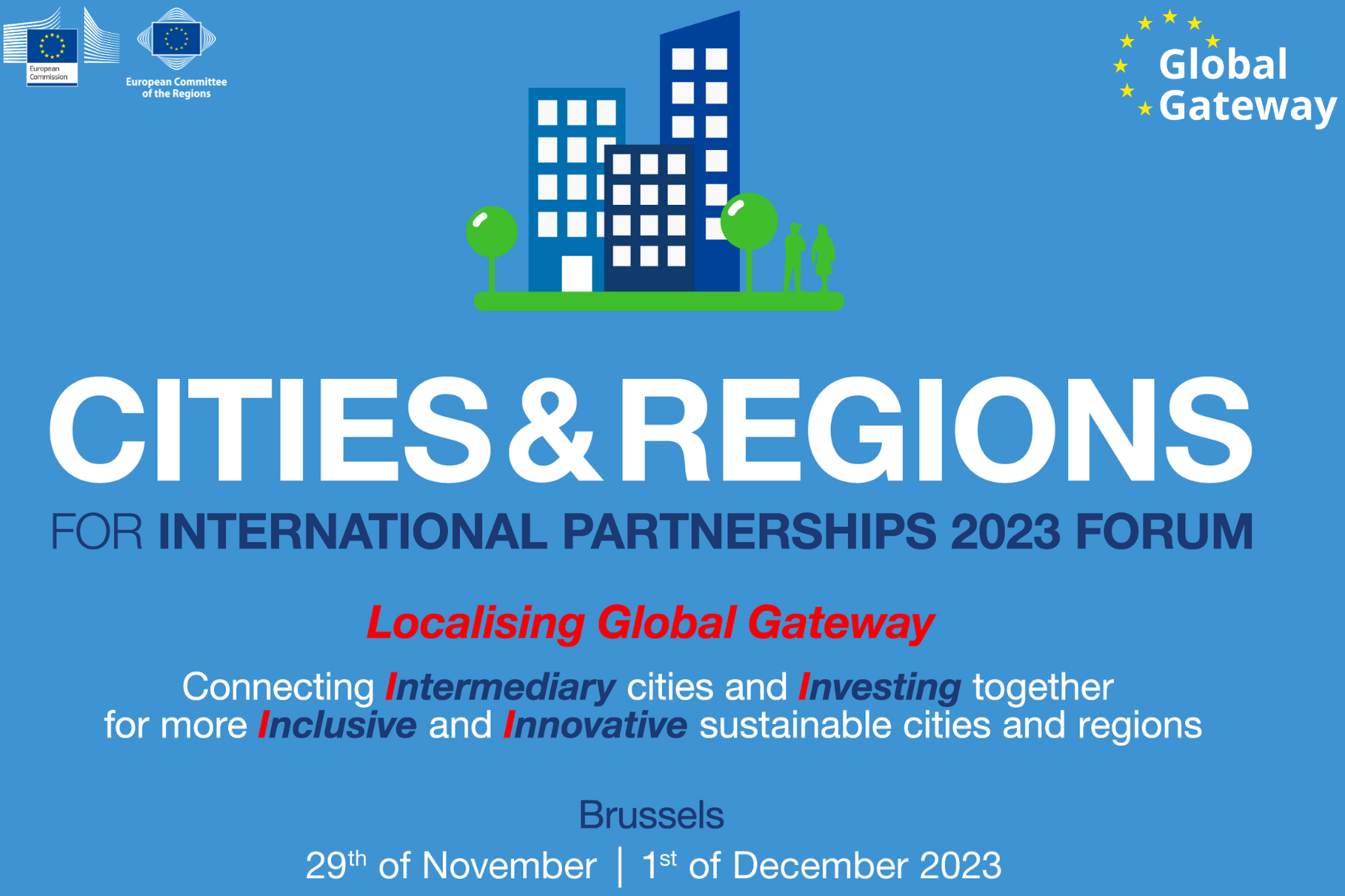 “Cities and Regions for International Partnerships: Localising Global Gateway” Forum