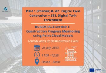 BUILDSPACE Digital Twin Enrichment Training