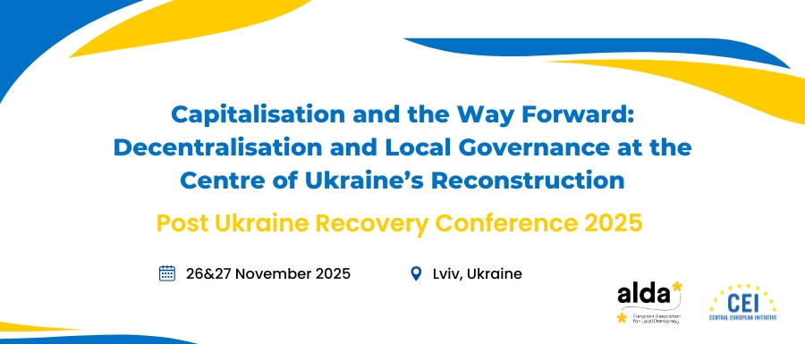Capitalisation and the Way Forward: Decentralisation and Local Governance at the Centre of Ukraine’s Reconstruction