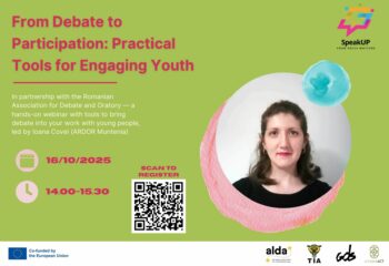 SpeakUP Webinar From Debate to Participation 2025